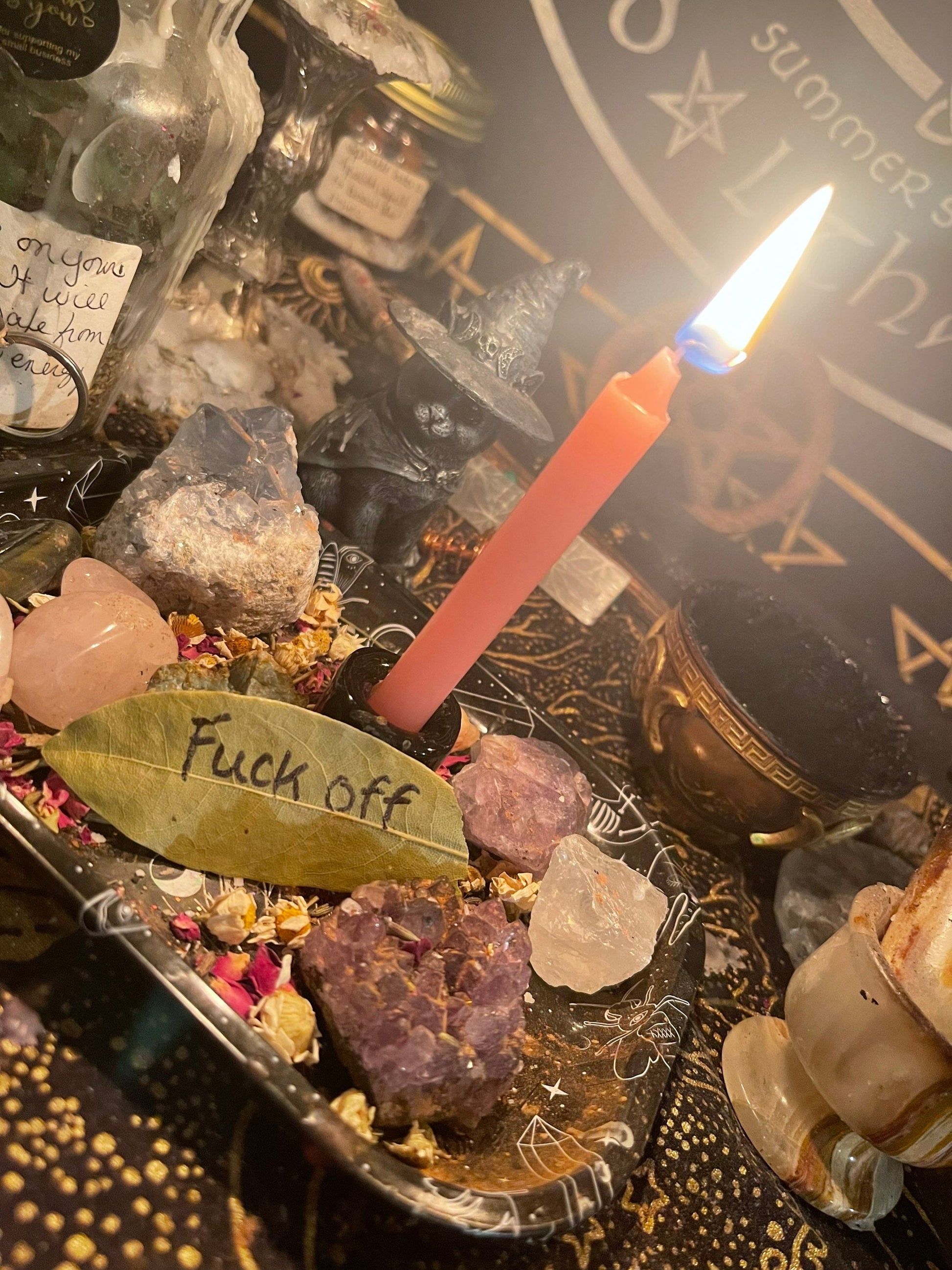 Fuck Off Spell, Go away, Leave me alone