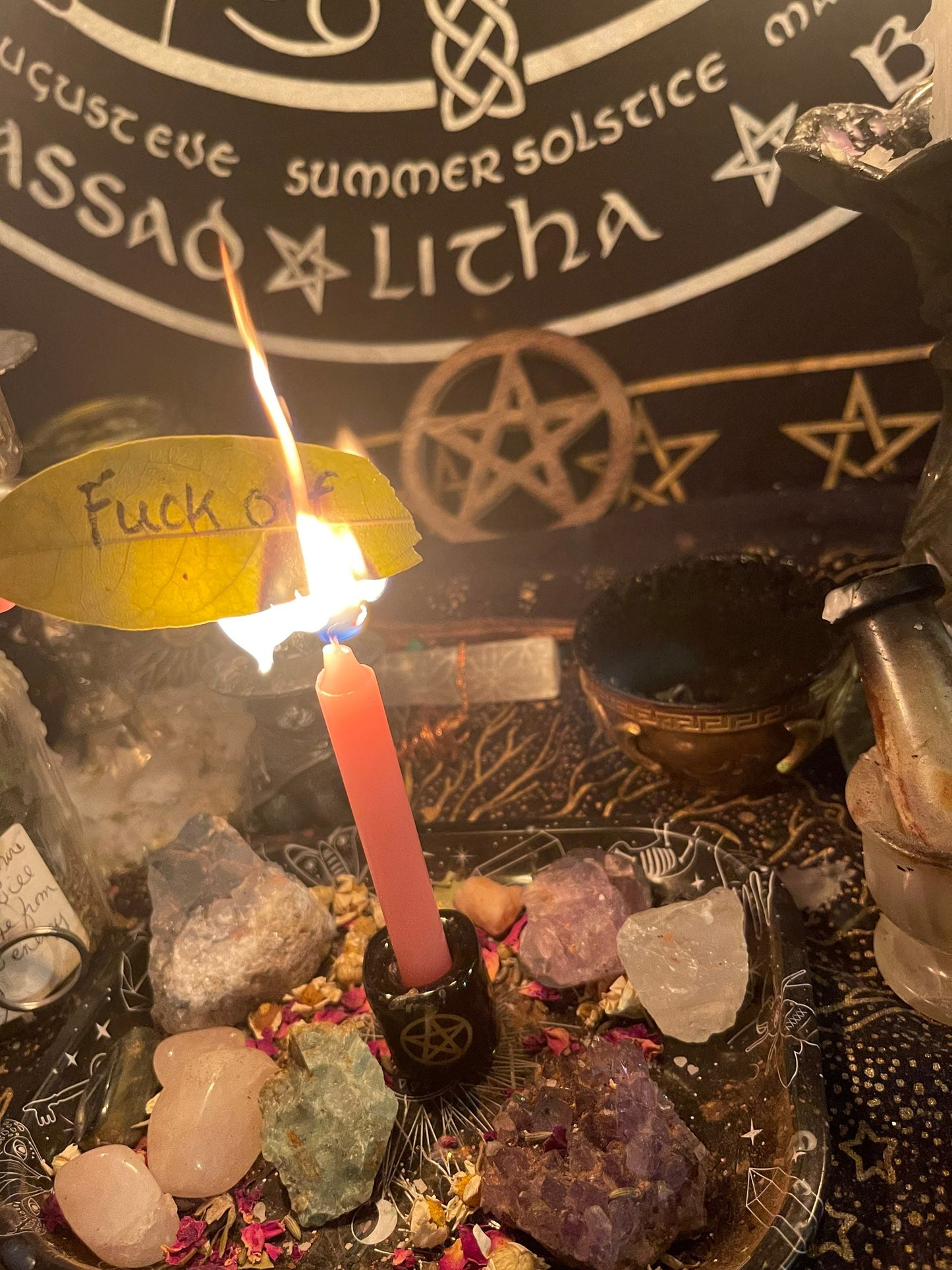 Fuck Off Spell, Go away, Leave me alone