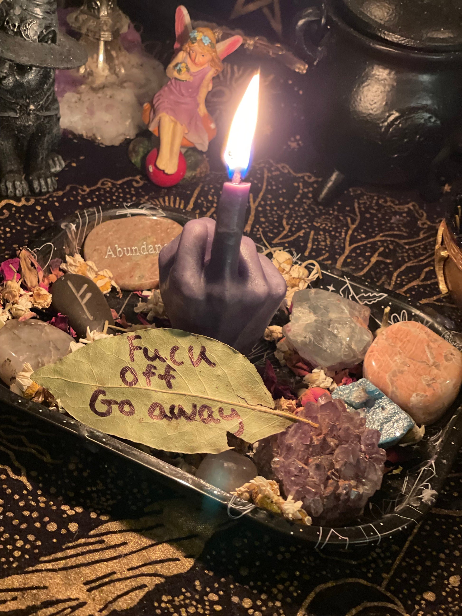 Fuck Off Spell, Go away, Leave me alone