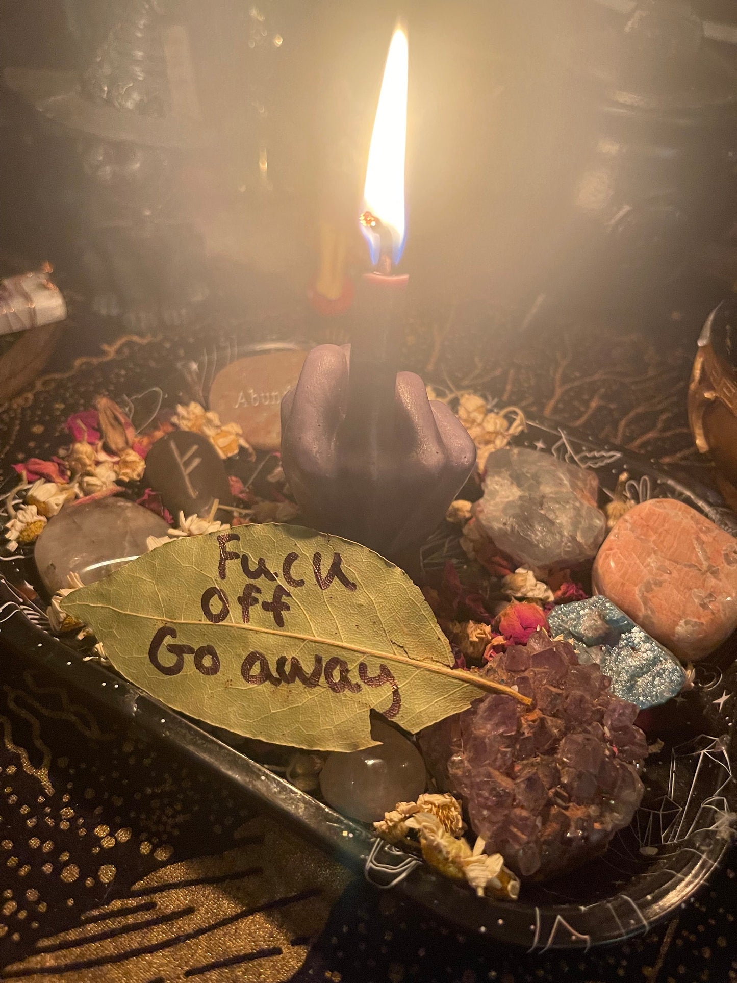 Fuck Off Spell, Go away, Leave me alone