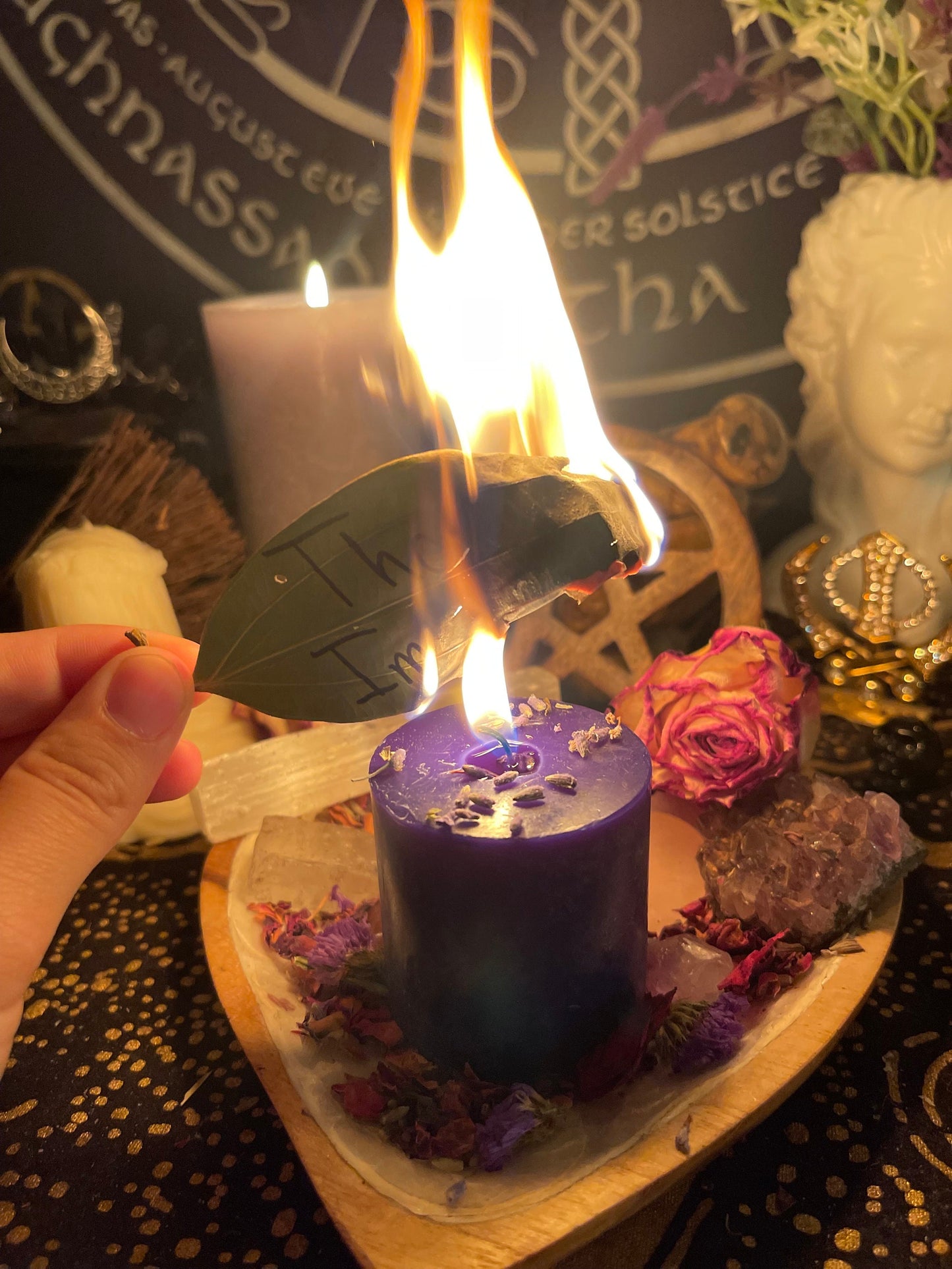 Thought Implantation Bay Leaf Manifestation, Make someone think a certain way or thing, get desired outcomes through placing thoughts