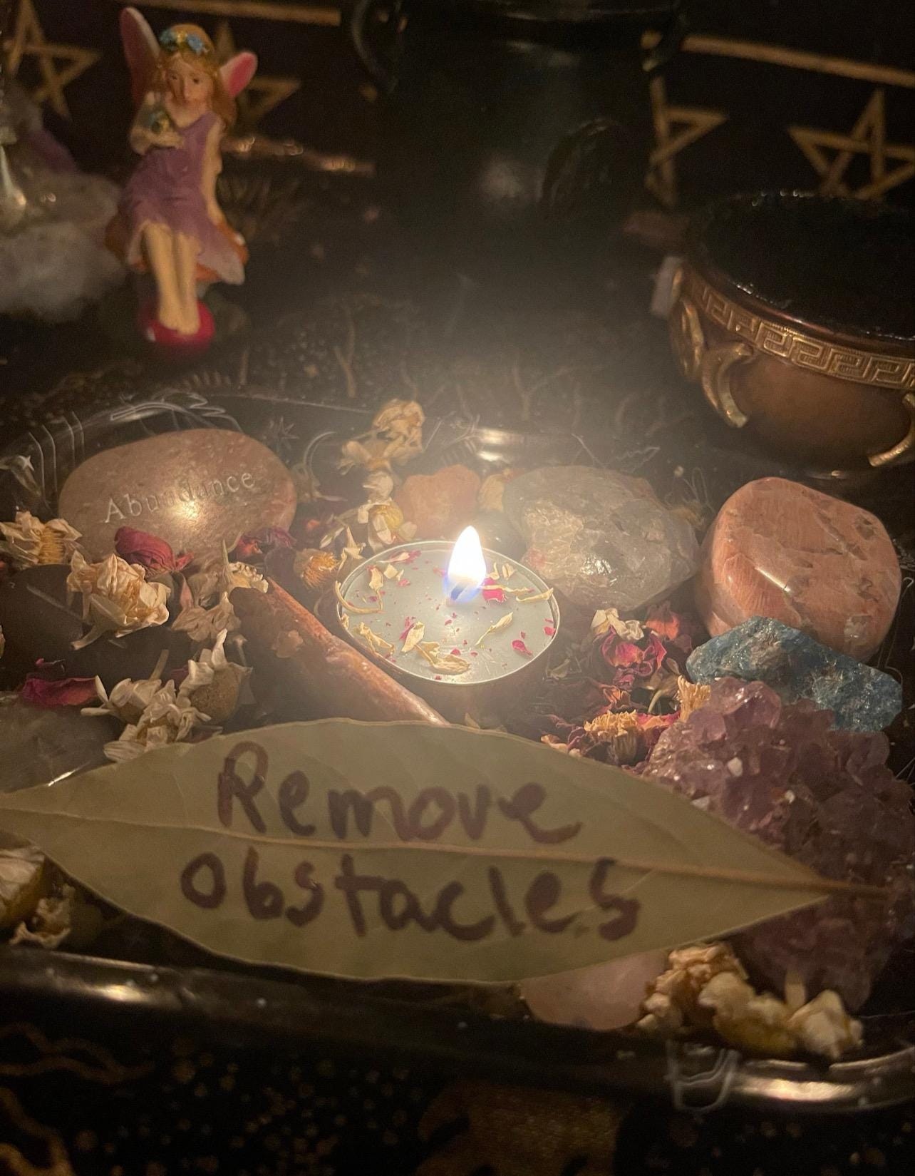 Remove Obstacles and Blockages Spell