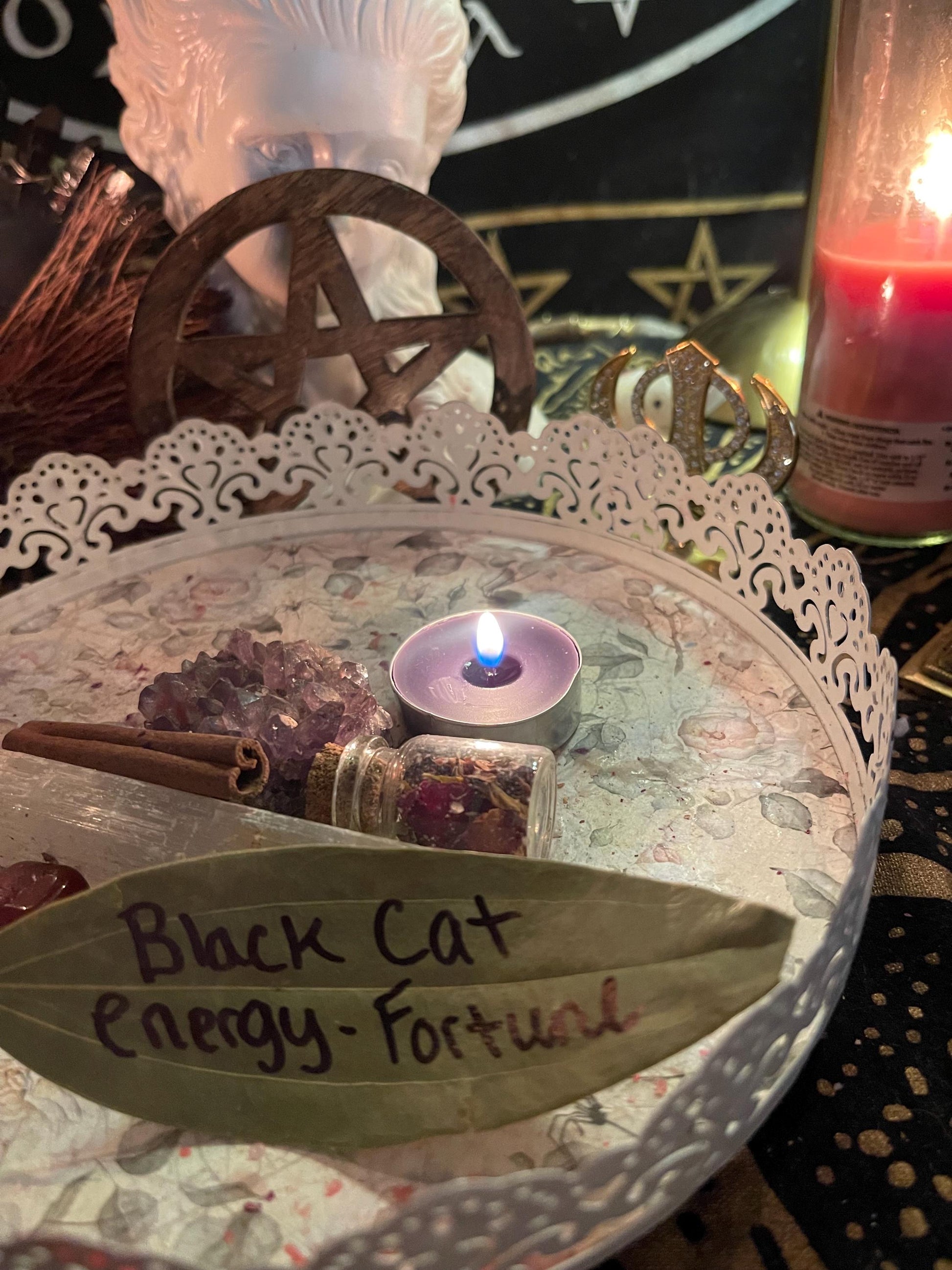 Black Cat Energy Spell- Fortune, Success, Boss Bitch Energy