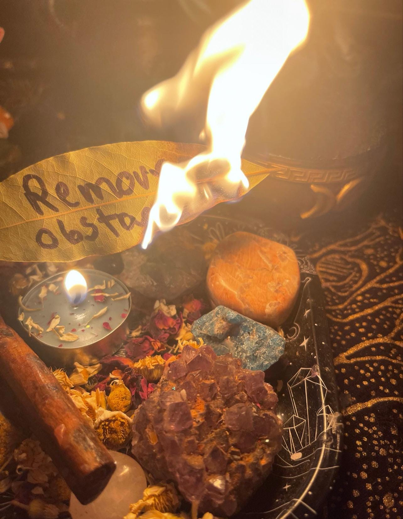 Remove Obstacles and Blockages Spell