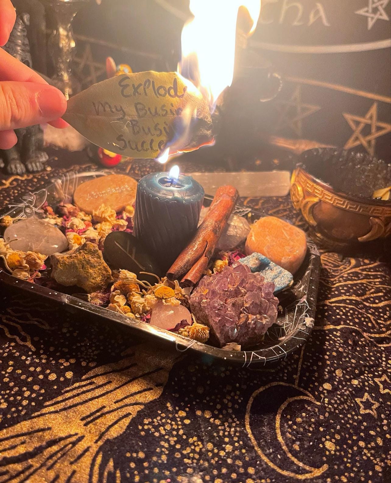 Blazing Prosperity: Explode Your Business Success Spell